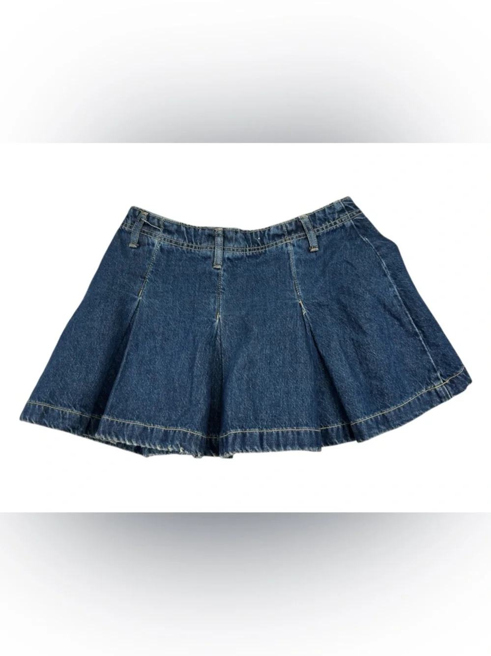 Free People We The Free Madison Ave Denim‎ Mini Skirt
